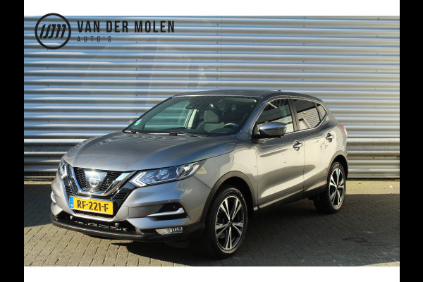 Nissan QASHQAI 1.6 164pk N-Connecta NL-Auto NAP Clima Cruise Navi 360 Camera 18"LMV Trekhaak 1500kg