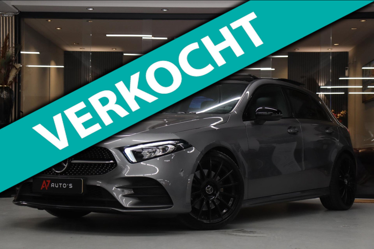 Mercedes-Benz A-Klasse 220 AMG /PANO/SFEERV/CARPLAY/CAM/STOELV/VOLL Mercedes-Benz A-Klasse 220 AMG /PANO/SFEERV/CARPLAY/CAM/STOELV/VOLL