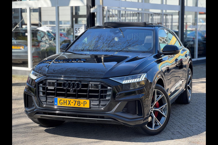Audi Q8 60 TFSI e quattro Competition Adaptive Pano B&O Lane assist Keyless 3D-cam Head up Digital dashboard Massage Dealeronderho