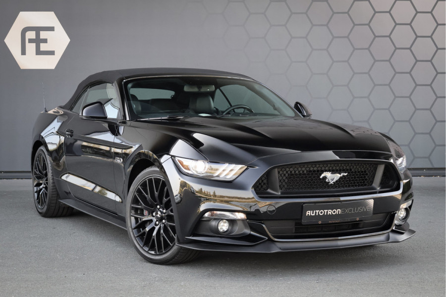 Ford Mustang Convertible 5.0 V8 GT | STOELKOELING/VERWARMING | BLACK PACK | CAMERA | CRUISE CONTROL | XENON | DAB |