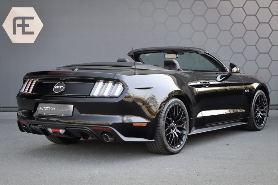 Ford Mustang Convertible 5.0 V8 GT | STOELKOELING/VERWARMING | BLACK PACK | CAMERA | CRUISE CONTROL | XENON | DAB |