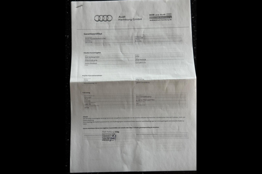 Audi Q8 60 TFSI e quattro Competition Adaptive Pano B&O Lane assist Keyless 3D-cam Head up Digital dashboard Massage Dealeronderho