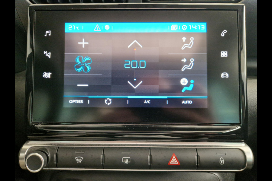 Citroën C3 Aircross 1.2 PureTech S&S Shine | Navigatie | Elektrisch Dakraam | Stoelverwarming | Focal HIFI | Draadloze telefoonlader