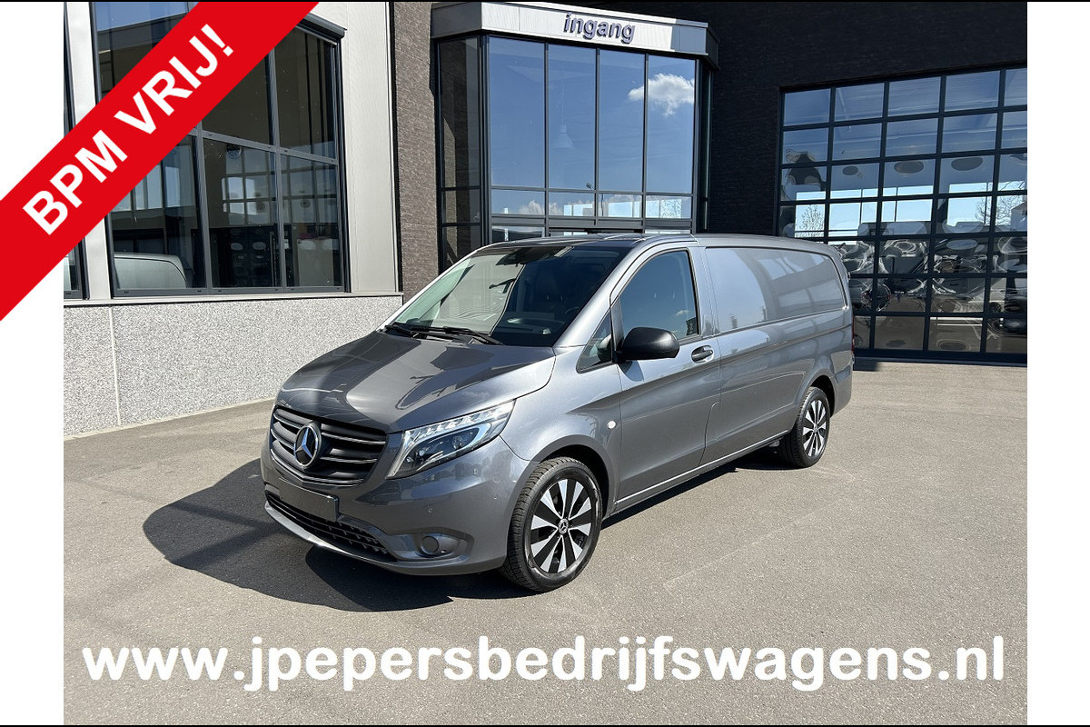 Mercedes-Benz Vito 119 CDI Lang / LED / Distronic / 2500KG Trekhaak / Navigatie / Camera / Airco / Stand kachel / Achterdeuren Mercedes-Benz Vito 119 CDI Lang / LED / Distronic / 2500KG Trekhaak / Navigatie / Camera / Airco / Stand kachel / Achterdeuren