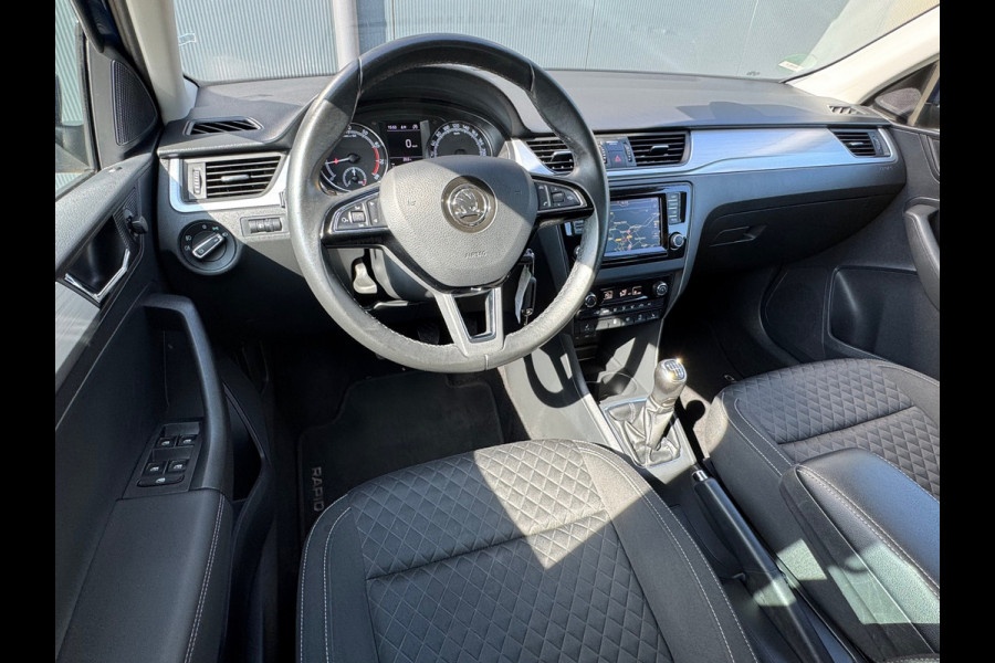 Škoda Rapid Spaceback 1.0 TSI * Cruise * Navi * Clima * Stoelverw * Lichtmetaal *