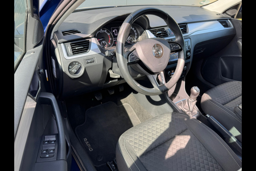 Škoda Rapid Spaceback 1.0 TSI * Cruise * Navi * Clima * Stoelverw * Lichtmetaal *