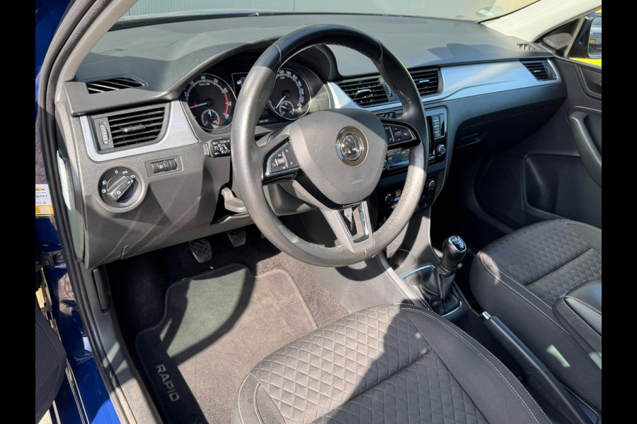 Škoda Rapid Spaceback 1.0 TSI * Cruise * Navi * Clima * Stoelverw * Lichtmetaal *