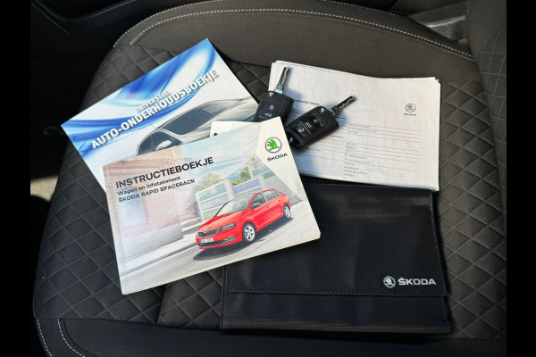 Škoda Rapid Spaceback 1.0 TSI * Cruise * Navi * Clima * Stoelverw * Lichtmetaal *