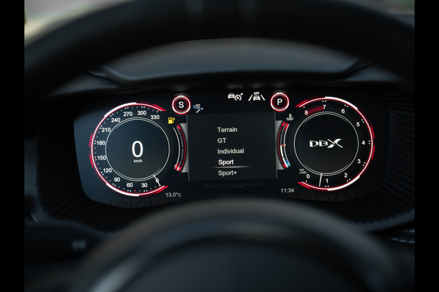 Aston Martin Dbx 550 4.0 V8 | Panoramadak | 360 cam | Premium Audio | Onyx Black | Carbon interior