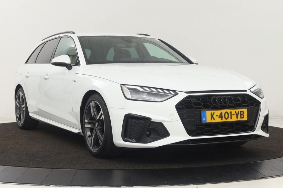 Audi A4 35 TFSI S edition | Carplay | Virtual Cockpit | Zwart Optiek | Sportstoelen | Navigatie | Full LED | Audi Sound | Half leder | S Line