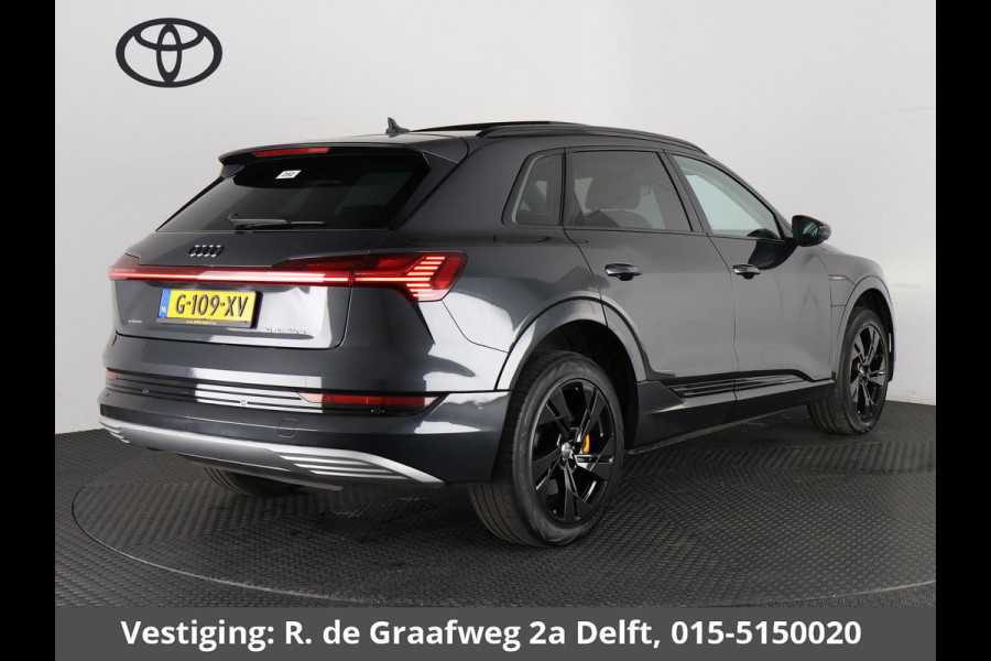 Audi e-tron 50 Quattro Black Edition Plus 71 kWh | Navigatie | Schuif-/Kanteldak | Privacy Glass |