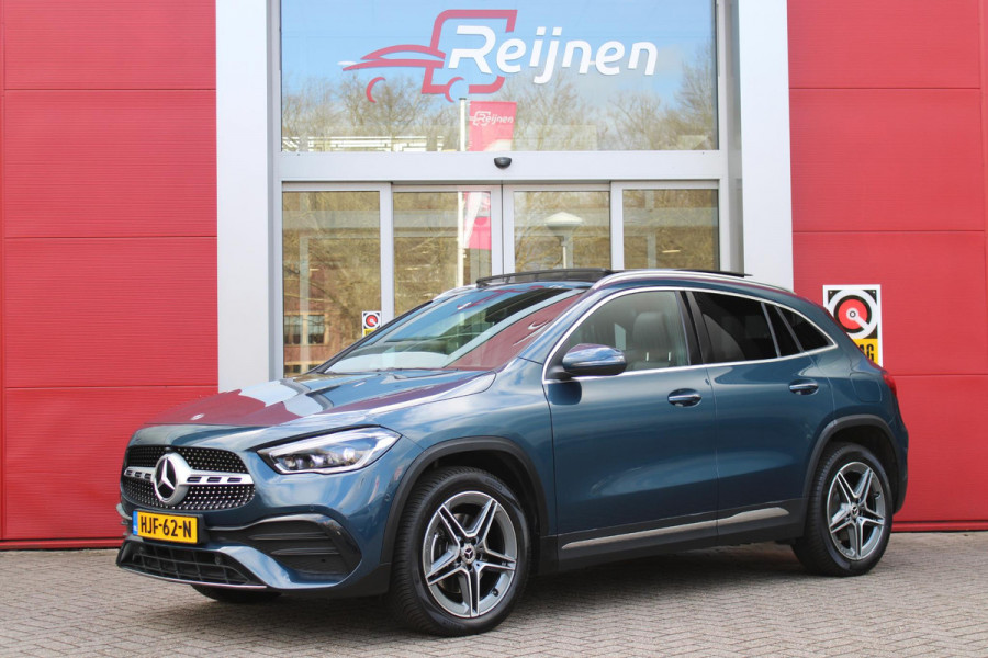 Mercedes-Benz GLA 250 e AMG LINE | SFEER VERLICHTING | PANORAMISCH SCHUIF/KANTEL DAK | MULTI BEAM LED KOPLAMPEN | APPLE CARPLAY/ANDROID AUTO | ACHTERUITRIJ CAMERA | 19" LICHTMETALEN VELGEN | STOEL VERWARMING | NAVIGATIE | PARKEERSENSOREN VOOR EN ACHTER | KEYLESS ENTRY/START | ALL SEASON BANDEN | MERCEDES MIDLINE SOUND SYSTEM |