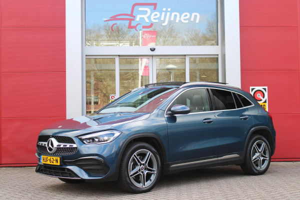 Mercedes-Benz GLA 250 e AMG LINE | SFEER VERLICHTING | PANORAMISCH SCHUIF/KANTEL DAK | MULTI BEAM LED KOPLAMPEN | APPLE CARPLAY/ANDROID AUTO | ACHTERUITRIJ CAMERA | 19" LICHTMETALEN VELGEN | STOEL VERWARMING | NAVIGATIE | PARKEERSENSOREN VOOR EN ACHTER | KEYLESS ENTRY/START | ALL SEASON BANDEN | MERCEDES MIDLINE SOUND SYSTEM |