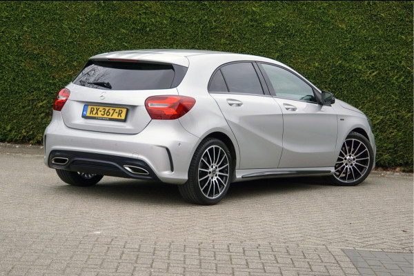 Mercedes-Benz A-Klasse A 180 AMG line WhiteArt Edition Night | Camera Sfeerverlichting Carplay