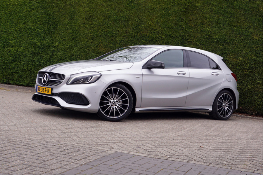Mercedes-Benz A-Klasse A 180 AMG line WhiteArt Edition Night | Camera Sfeerverlichting Carplay