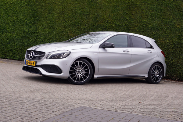 Mercedes-Benz A-Klasse A 180 AMG line WhiteArt Edition Night | Camera Sfeerverlichting Carplay