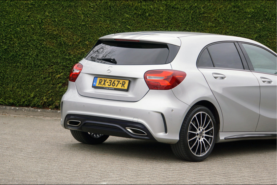 Mercedes-Benz A-Klasse A 180 AMG line WhiteArt Edition Night | Camera Sfeerverlichting Carplay