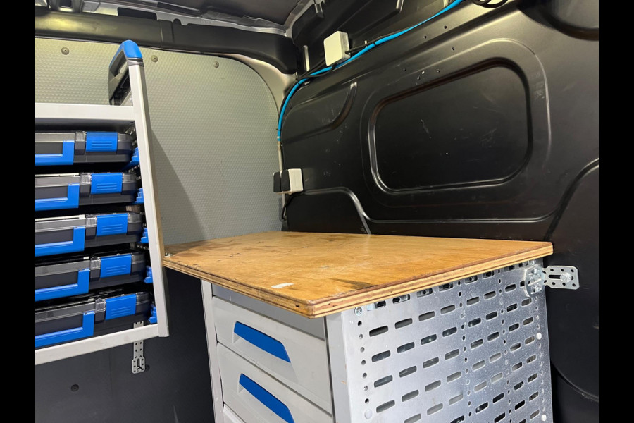 Ford Transit Sortimo inrichting 350 2.0 TDCI 130pk euro6 L2H2 Trend 3Persoons Servicewagen Grijs Metallic RIJKLAARPRIJS!