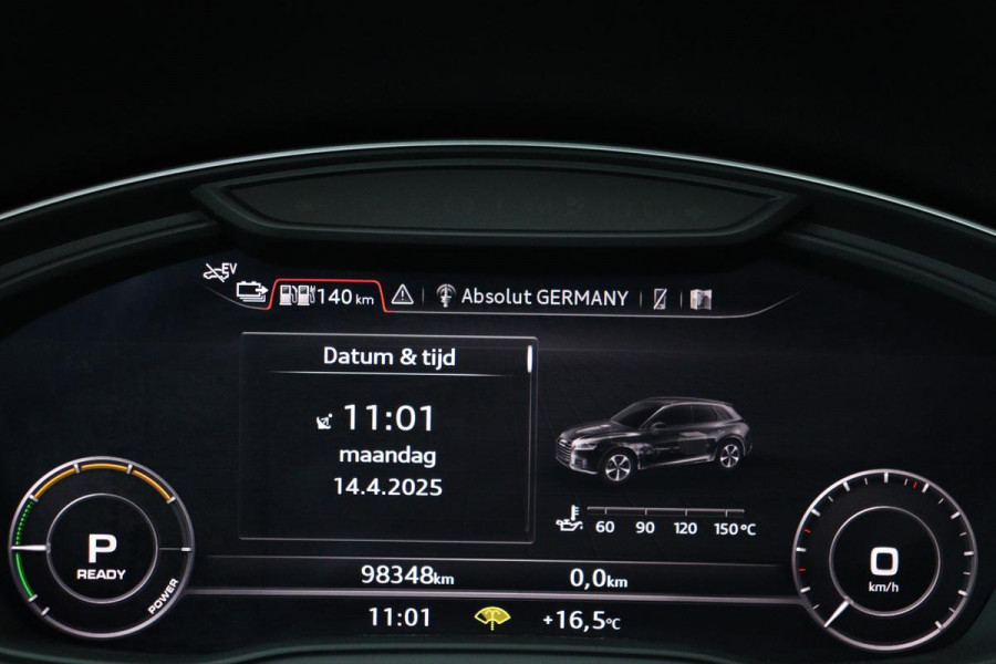 Audi Q5 50 TFSIe quattro S edition | Panoramadak | Trekhaak | Adaptive cruise | Massage | Luchtvering | Camera | Stoelverwarming | Carplay | Half leder | Virtual Cockpit | Audi Exclusive Lak