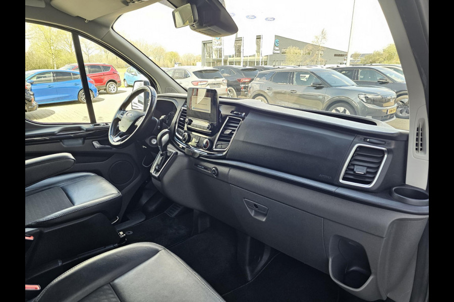 Ford Transit Custom 320 2.0 TDCI L1H1 Sport DC 185pk Automaat | DC | Dubbele Cabine | Adaptive cruise control | Dubbele schuifdeur | Trekhaak | Camera | Navigatie | Stoel-Stoel | Stoelverwarming