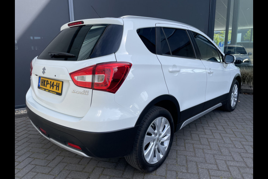 Suzuki S-Cross 1.0 Boosterjet Exclusive Climate control - Cruise control - Navi - Parkeersensoren V+A - A-uitrijcamera - MFL-stuurwiel - Apple carplay/Android auto - Mistlampen voor- LMV 17"- Ramen E-V+A - Spiegels E-Verstel en ver