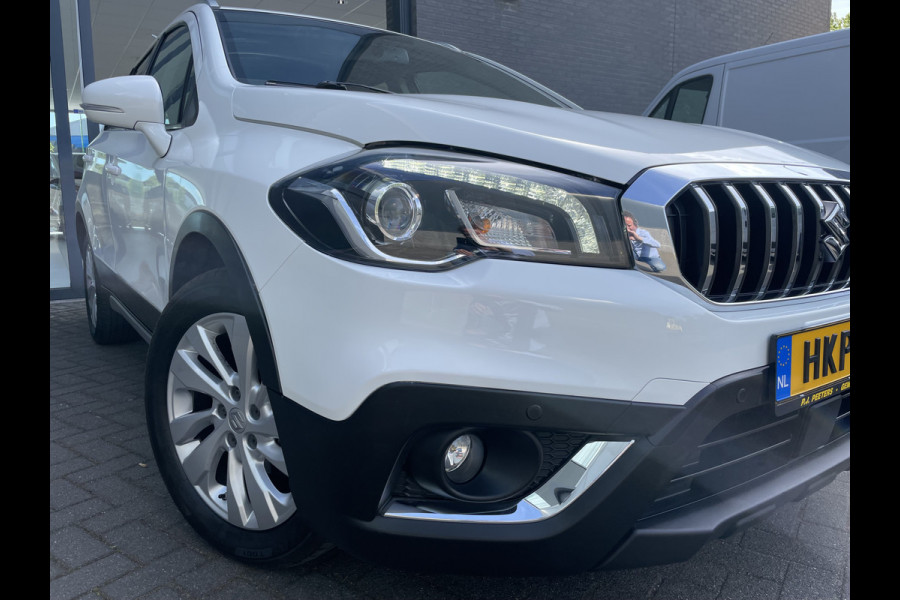 Suzuki S-Cross 1.0 Boosterjet Exclusive Climate control - Cruise control - Navi - Parkeersensoren V+A - A-uitrijcamera - MFL-stuurwiel - Apple carplay/Android auto - Mistlampen voor- LMV 17"- Ramen E-V+A - Spiegels E-Verstel en ver