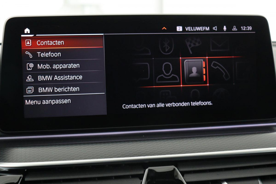 BMW 5 Serie 530i M Sport | Panoramadak | Adaptive cruise | Stoel & stuurverwarming | Head-Up | Trekhaak | Laserlight | Sfeerverlichting | Carplay | Nappaleder | Navigatie | Memory | Camera | Live Cockpit