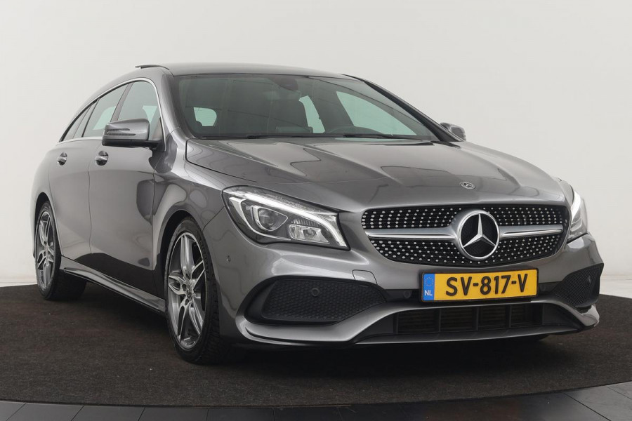 Mercedes-Benz CLA-Klasse Shooting Brake 180 AMG | Panoramadak | Carplay | Stoelverwarming | Camera | Leder/Alcantara | Full LED | Navigatie | Park Assist | Cruise control