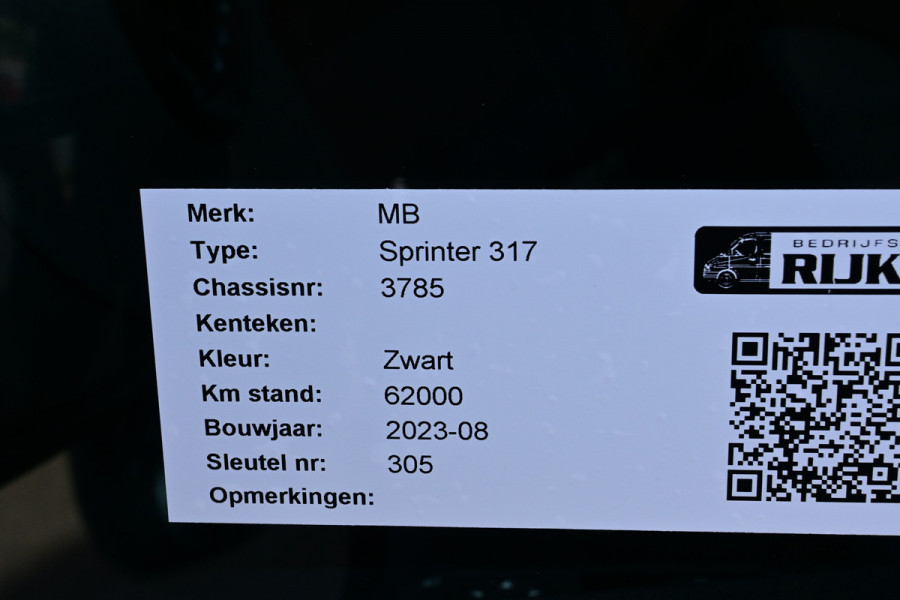 Mercedes-Benz Sprinter 317 CDI L2H2 3500 KG trekhaak, Navigatie met camera