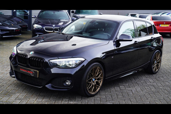 BMW 1-serie 118i High Executive | M-pakket | Facelift | Cruise control | 100% onderhouden | Shadowline | Stoelverwarming | DAB |