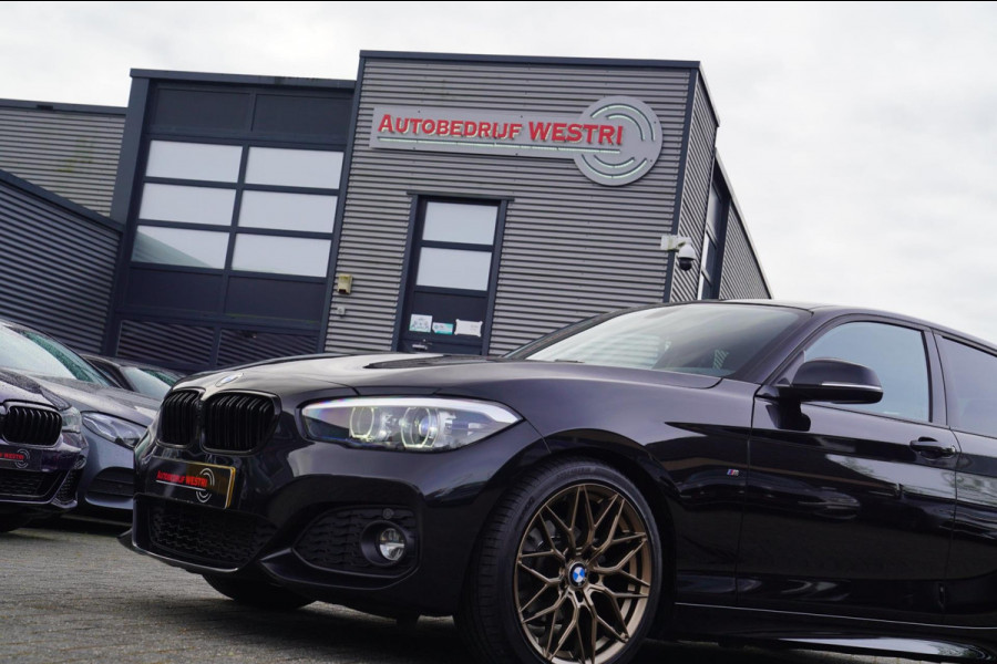 BMW 1-serie 118i High Executive | M-pakket | Facelift | Cruise control | 100% onderhouden | Shadowline | Stoelverwarming | DAB |