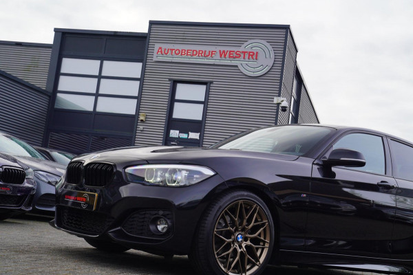 BMW 1-serie 118i High Executive | M-pakket | Facelift | Cruise control | 100% onderhouden | Shadowline | Stoelverwarming | DAB |