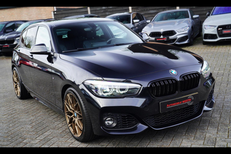 BMW 1-serie 118i High Executive | M-pakket | Facelift | Cruise control | 100% onderhouden | Shadowline | Stoelverwarming | DAB |