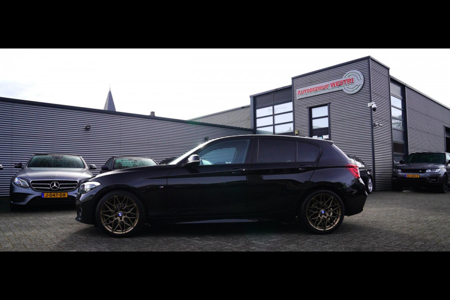 BMW 1-serie 118i High Executive | M-pakket | Facelift | Cruise control | 100% onderhouden | Shadowline | Stoelverwarming | DAB |