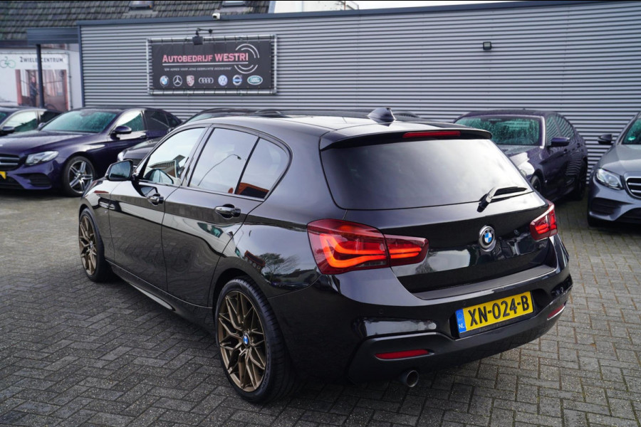 BMW 1-serie 118i High Executive | M-pakket | Facelift | Cruise control | 100% onderhouden | Shadowline | Stoelverwarming | DAB |