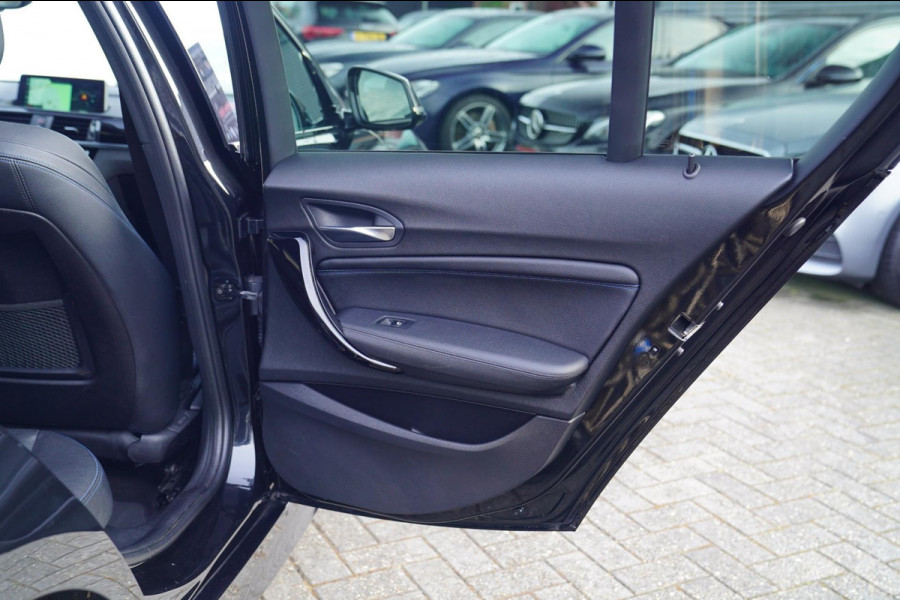 BMW 1-serie 118i High Executive | M-pakket | Facelift | Cruise control | 100% onderhouden | Shadowline | Stoelverwarming | DAB |
