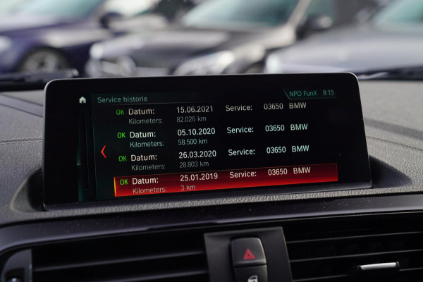 BMW 1-serie 118i High Executive | M-pakket | Facelift | Cruise control | 100% onderhouden | Shadowline | Stoelverwarming | DAB |