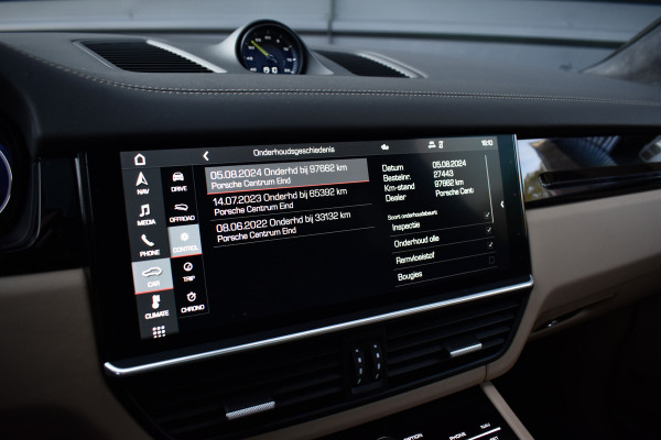 Porsche Cayenne Coupé 3.0 E-Hybrid 462pk Sport Design | Panoramadak | Matrix PDLS+ | 22'' Velgen | Stoelventilatie | Bose | Achterasbesturing | Orig. NL |