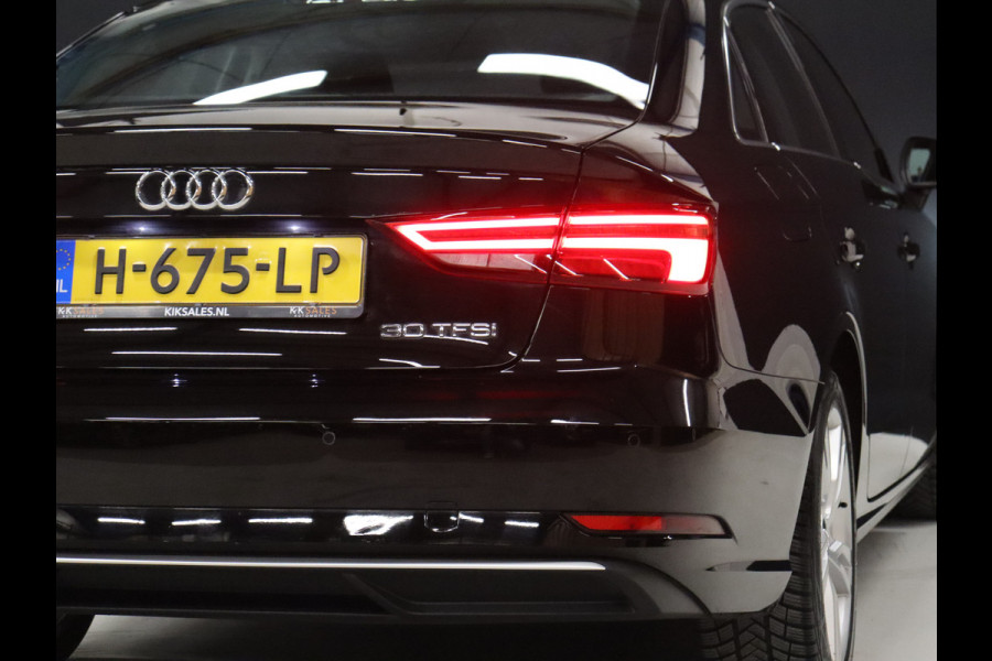 Audi A3 Limousine 30 TFSI Advance Sport [VIRTUAL COCKPIT, SPORTSTOELEN, PDC ACHTER, NAVIGATIE, CRUISE CONTROL, CLIMATE CONTROL, NIEUWSTAAT]