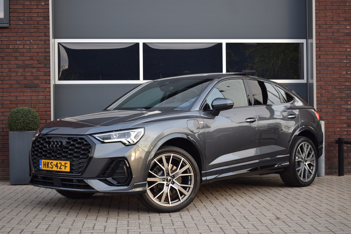 Audi Q3 Sportback 45 TFSIe S-line | Pano | Leer | Sonos | Topview | 20" Audi Q3 Sportback 45 TFSIe S-line | Pano | Leer | Sonos | Topview | 20"