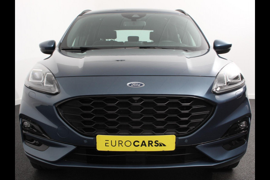 Ford Kuga 2.5 PHEV 224pk ST-Line Automaat Adaptieve cruise control Parkeersensoren Afneembare trekhaak Navigatie LED Elektrische kofferbak Verwarmde voorstoelen Climate control HUD