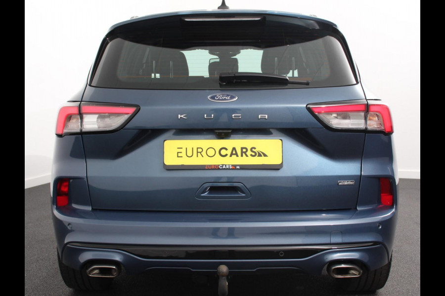 Ford Kuga 2.5 PHEV 224pk ST-Line Automaat Adaptieve cruise control Parkeersensoren Afneembare trekhaak Navigatie LED Elektrische kofferbak Verwarmde voorstoelen Climate control HUD