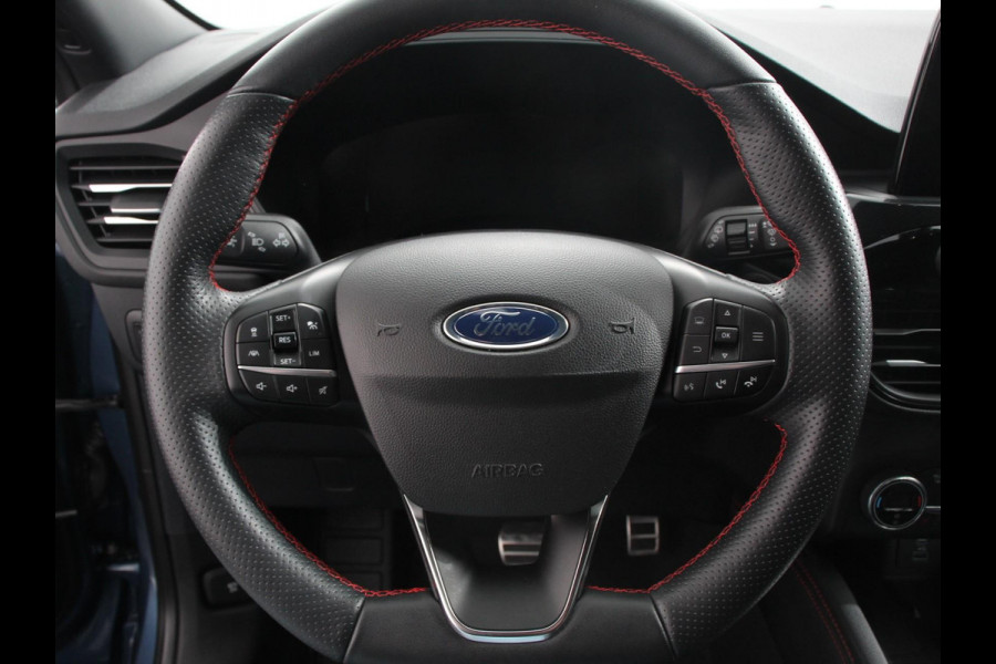 Ford Kuga 2.5 PHEV 224pk ST-Line Automaat Adaptieve cruise control Parkeersensoren Afneembare trekhaak Navigatie LED Elektrische kofferbak Verwarmde voorstoelen Climate control HUD
