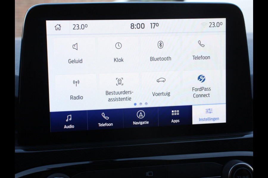Ford Kuga 2.5 PHEV 224pk ST-Line Automaat Adaptieve cruise control Parkeersensoren Afneembare trekhaak Navigatie LED Elektrische kofferbak Verwarmde voorstoelen Climate control HUD