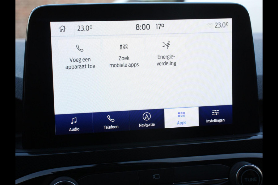 Ford Kuga 2.5 PHEV 224pk ST-Line Automaat Adaptieve cruise control Parkeersensoren Afneembare trekhaak Navigatie LED Elektrische kofferbak Verwarmde voorstoelen Climate control HUD