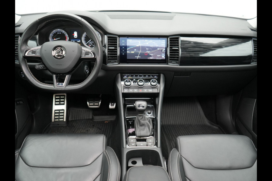 Škoda Kodiaq 2.0 TSI 4x4 Style 180pk DSG Dealer O.H | Panodak | Lederen RS Sportstoelen Memory | Adaptive Cruise | 360 Camera | Canton Audio | 20"L.M | Keyless | Sfeerverlichting | Apple Carplay | BLIS |