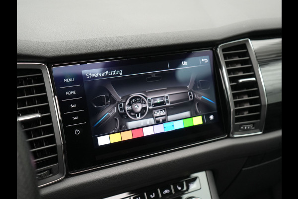 Škoda Kodiaq 2.0 TSI 4x4 Style 180pk DSG Dealer O.H | Panodak | Lederen RS Sportstoelen Memory | Adaptive Cruise | 360 Camera | Canton Audio | 20"L.M | Keyless | Sfeerverlichting | Apple Carplay | BLIS |