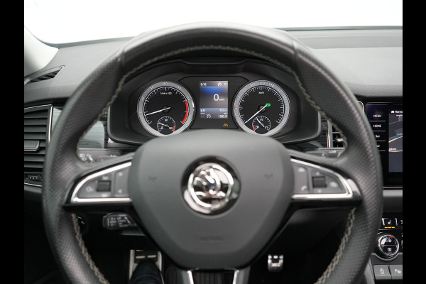 Škoda Kodiaq 2.0 TSI 4x4 Style 180pk DSG Dealer O.H | Panodak | Lederen RS Sportstoelen Memory | Adaptive Cruise | 360 Camera | Canton Audio | 20"L.M | Keyless | Sfeerverlichting | Apple Carplay | BLIS |