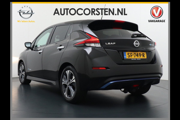 Nissan Leaf 2.ZERO EDITION 40kWh Trekhaak Adaptieve Cruise Control Navi 360°Camera Apple Carplay Android Auto Stuur+Stoelverwarming Keyless Pdc Led Bluetooth DAB Dodehoek Detector Privacy Glas Rijstrooksensor met correctie Verkeersbord detectie Origineel Nederlandse Auto