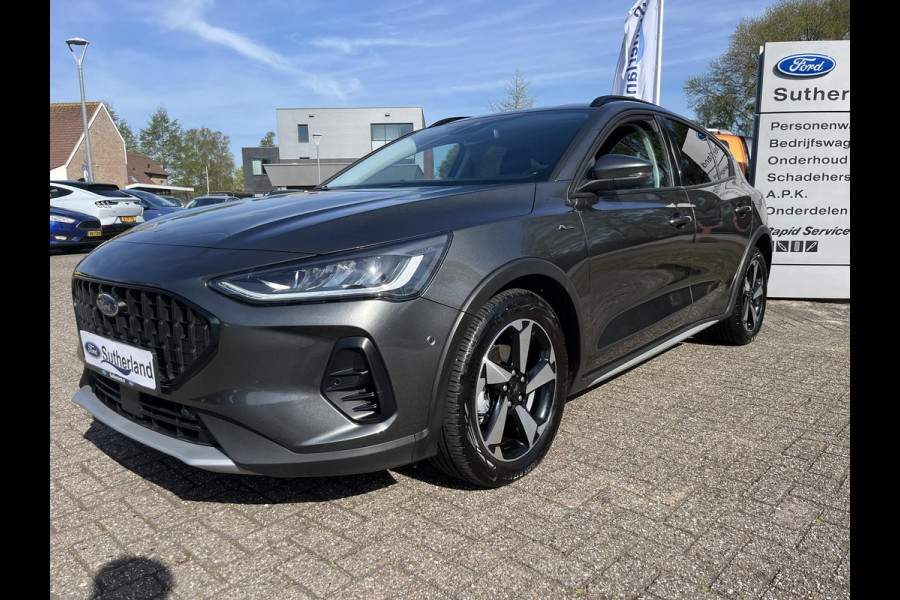 Ford Focus 1.0 EcoBoost Active | 155pk Automaat | Adaptive cruise control | Winter Pack | Dodehoeksensoren | Camera | Privacy glass